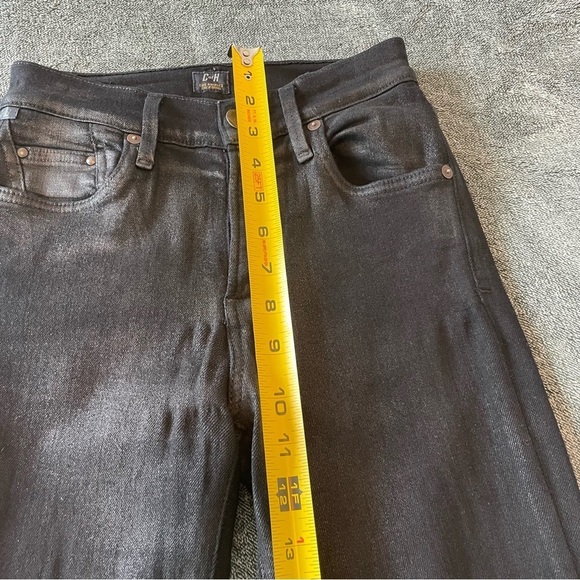 Citizens of Humanity Rocket High Rise Skinny Jeans Black Size 24 - Picture 10 of 13
